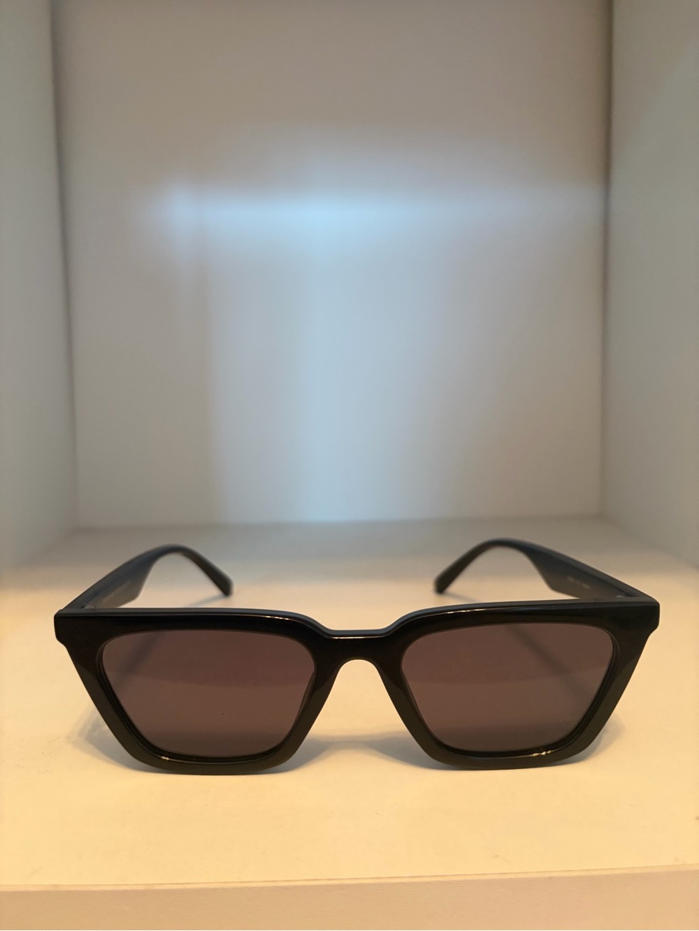 Black Women's Cat Eye Rectangle Sunglasses